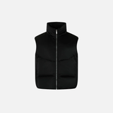 Effortless Thick Stand Collar Puffer Vest