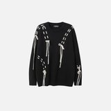 Women Streetwear Oversized Knitted Hip Hop Sweater