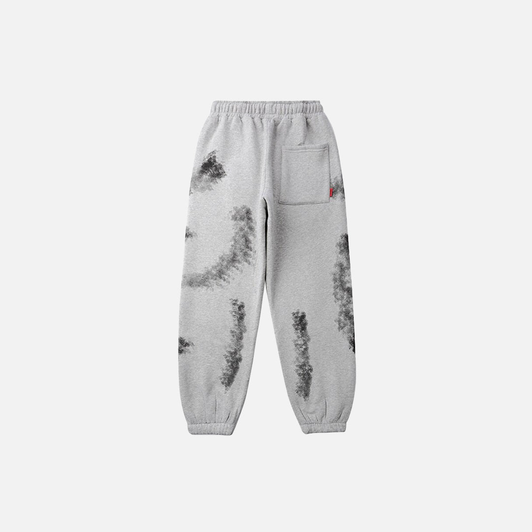 Smile Patchwork Sweatpants