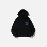 F Wave Black Solid Hoodie