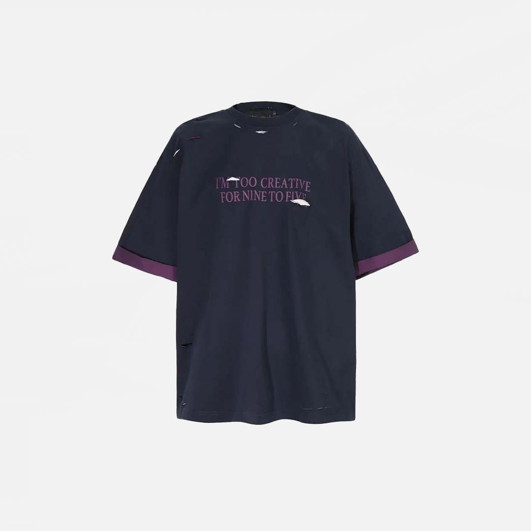 Vintage Patchwork Graphic Printed T-Shirt