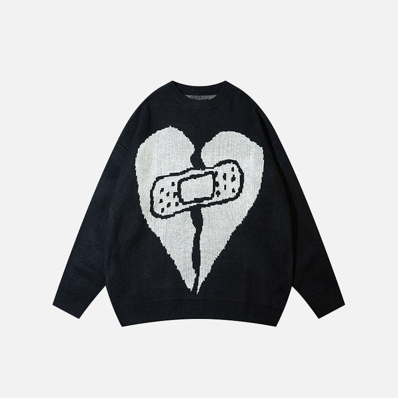 Broken Heart Sweater