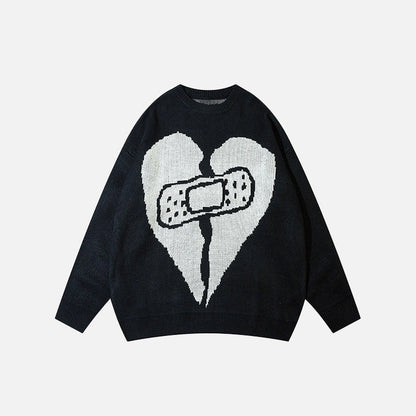 Broken Heart Sweater