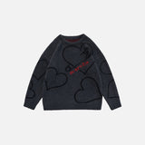 Knitted Heart Sweater