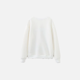 Winter Versatile Embroidered Round Neck Sweatshirt