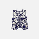 Floral Pattern Women's Cardigan