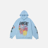 Cute Graphic Print Hoodie
