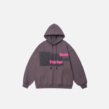 Sweet Together Embroidery Hoodie