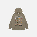 Emoji Dog Frame Hoodie
