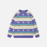 Patchwork Striped Sweater