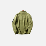 Warm Velvet Half Zipper Stand T-Shirt