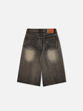 Vintage Washed Longline Jorts