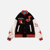 Vintage Embroidery Varsity Jacket