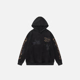 Retro Unfaithful Print Hoodie