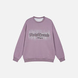 Long Sleeve Letter Print Sweatshirt