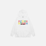 Colorful Star Decoration Hoodie