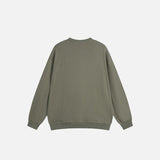 Letter Print Loose Sweatshirt