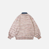 Patchwork Oversized Denim Jacket