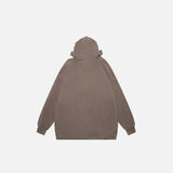 Y2k Star Graphic Embroidery Hoodie