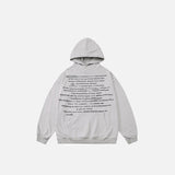Fashion Poetry Washed Hoodie