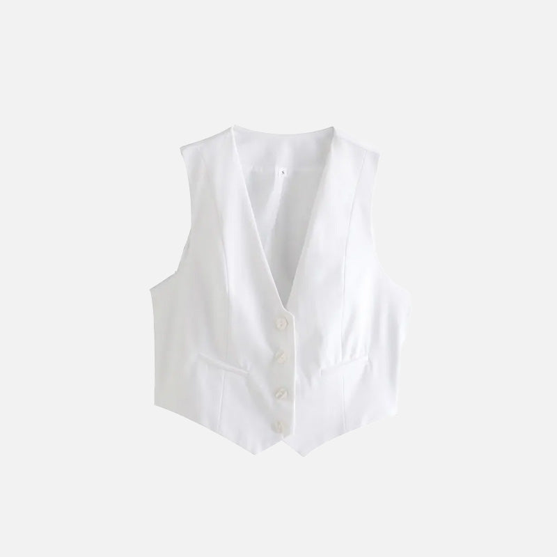 Summer Polyester Women's Vest