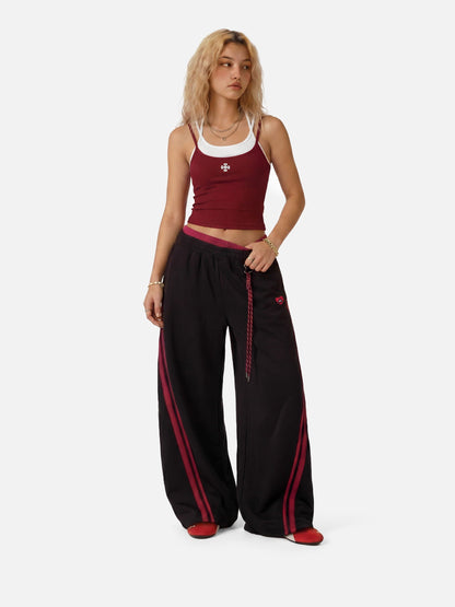 Contrast Layered Padded Cami Top