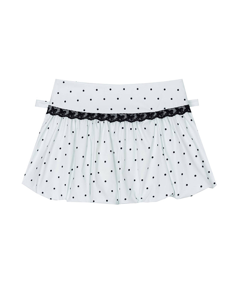 Polka Dot Mini Skirt