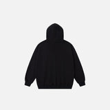 Spider Graphic Loose Hoodie
