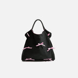 Coquette Soft Core Cute Bow Handbag
