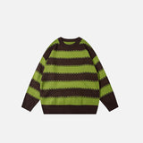 Oversized Striped Sweater