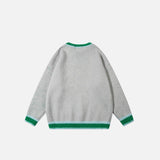 Y2k Loose Knitted Sweater