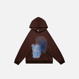 Aesthetic Wall Paint Graphic Hoodie