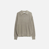 Vintage Knitted Zip-up Sweater
