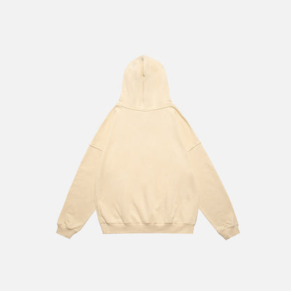 "Fruit Code" Cherries Print Hoodie