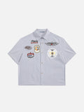Boxy Racing Patch Short Sleeve Shirt