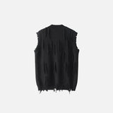 Stitched Vest Sleeveless Sweater