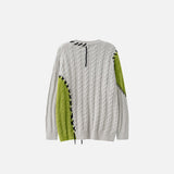 Gothic Stitched Knitted Sweater