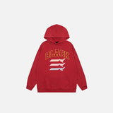 Y2K Letter Embroidery Oversized Hoodie