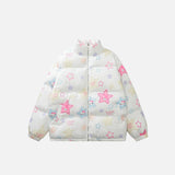 Retro Star Puffer Jacket