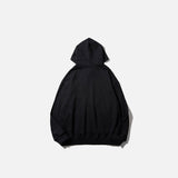 Embroidery Lion Head Graphic Print Hoodie