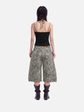 Leopard Print Longline Jorts