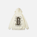 Graffiti Loose Oversized Hoodie