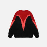 Oversized Melting Colors Sweater