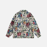 Vintage Flower Graphic Hip Hop Jacket
