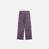 Purple Multi-pocket Denim Jeans