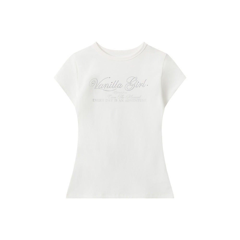 Vanilla Girl Graphic Baby Tee