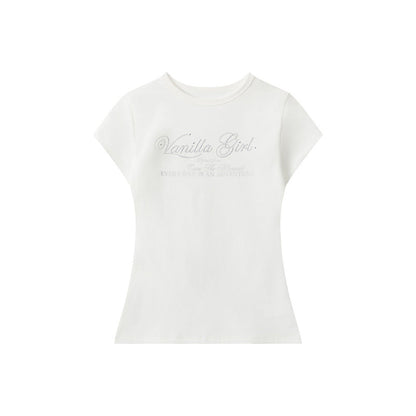 Vanilla Girl Graphic Baby Tee