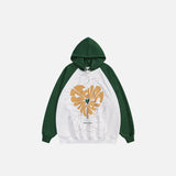 Raglan Sleeve Oversized Hoodie