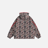 Colorful Cashew Flower Print Jacket