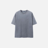 Crew Neck Solid Color Oversized T-Shirt